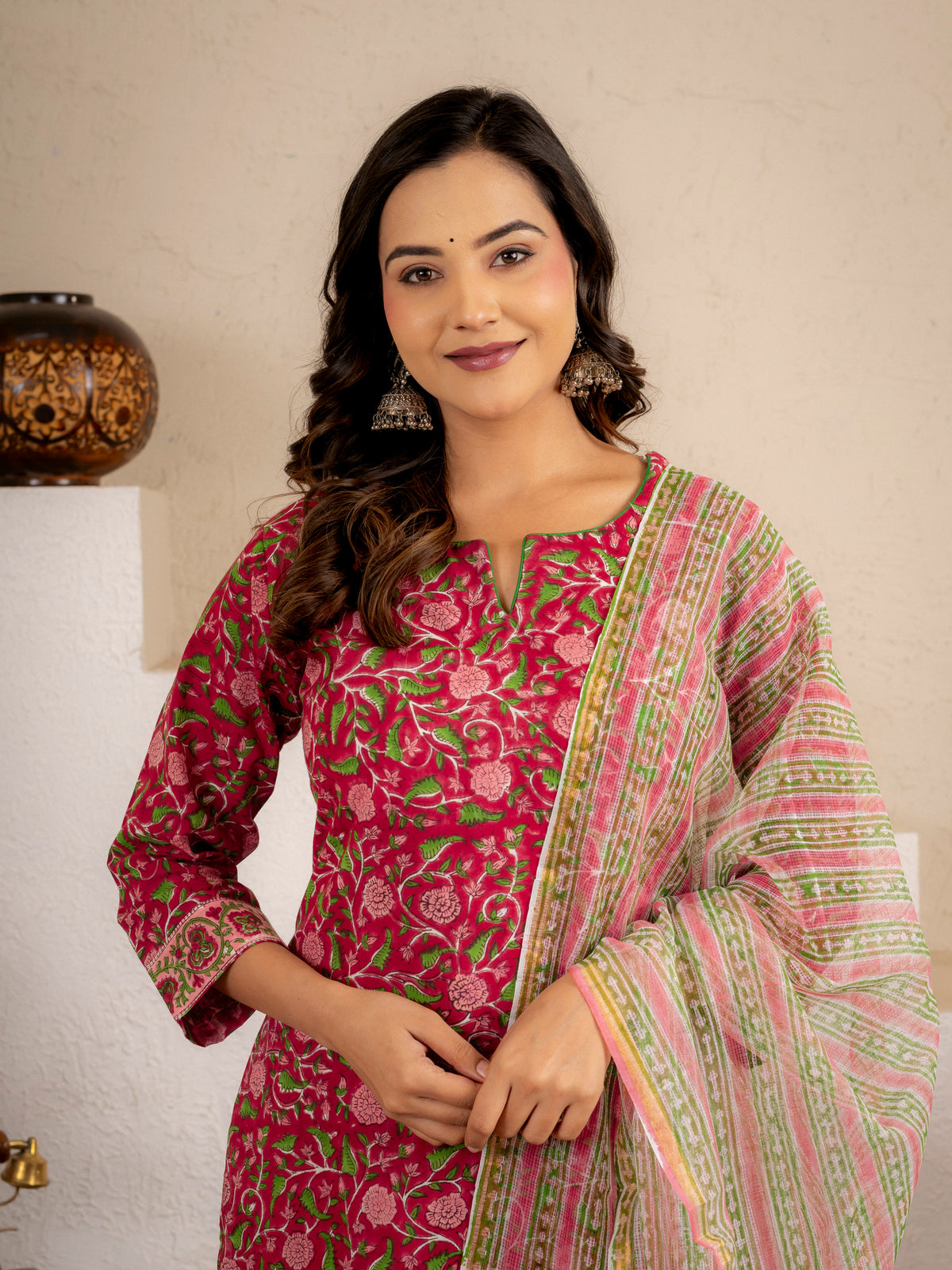 Gulnaar Printed Suit Set
