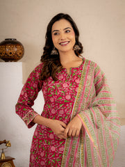 Gulnaar Printed Suit Set