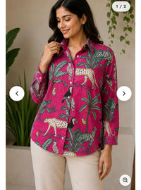 purpel designed shirt